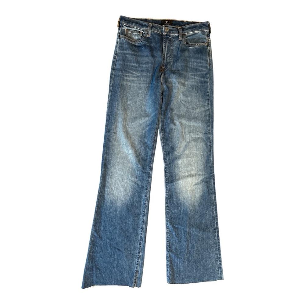7 For All Mankind Blue Denim Jeans